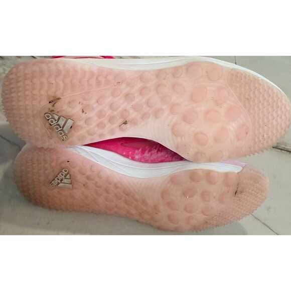adidas Adizero Afterburner Turf Sz:11 Team Shock Pink Cloud White Clear Pink